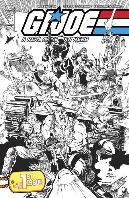GI JOE A REAL AMERICAN HERO 301 COVER B IMAGE COMICS PRESALE 11/15/23