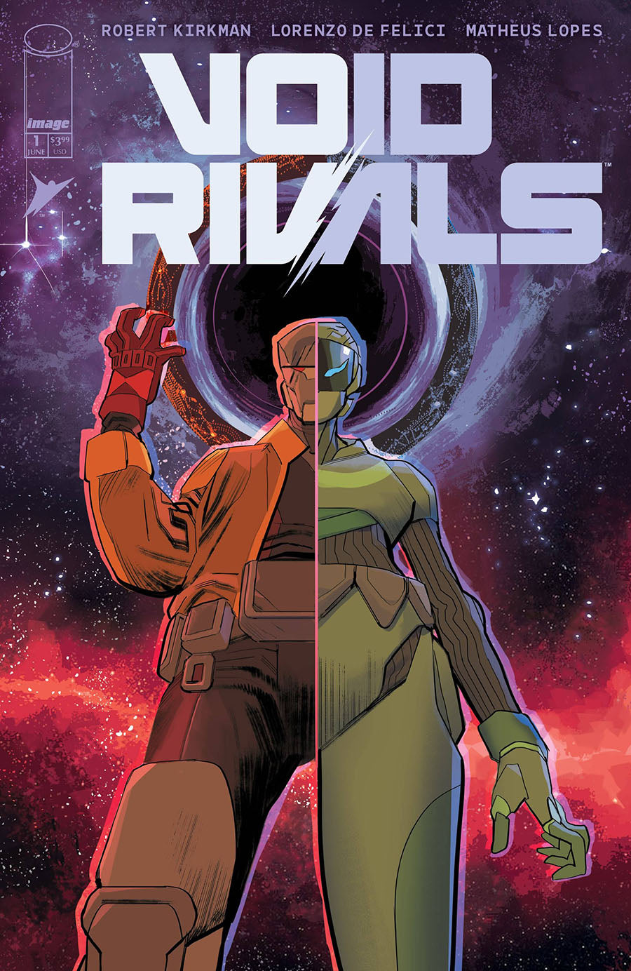 VOID RIVALS 1 COVER A LORENZO DE FELICI FIRST PRINT