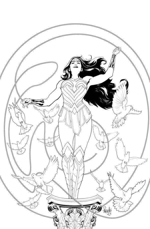 WONDER WOMAN 800 NM 1:50 YANICK VARIANT - 1ST TRINITY WW DAUGHTER