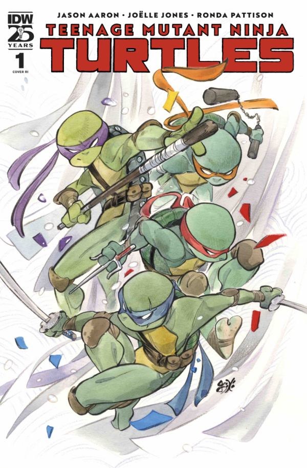TMNT TEENAGE MUTANT NINJA TURTLES 1 1:100 PEACH MOMOKO VARIANT NM IDW PRESALE