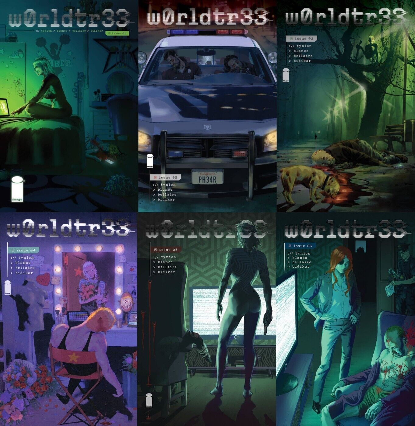 W0RLDTR33 1 2 3 4 5 6 COVER A FIRST PRINT SET