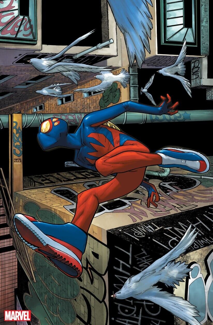 SPIDER-MAN 7 NM 1:25 2ND PRINT VARIANT -1ST SPIDER-BOY