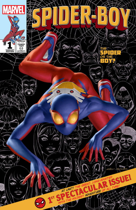 SPIDER-BOY 1 JC EXCLUSIVE JUNGGEUN YOON TRADE VARIANT LIMITED TO 1200