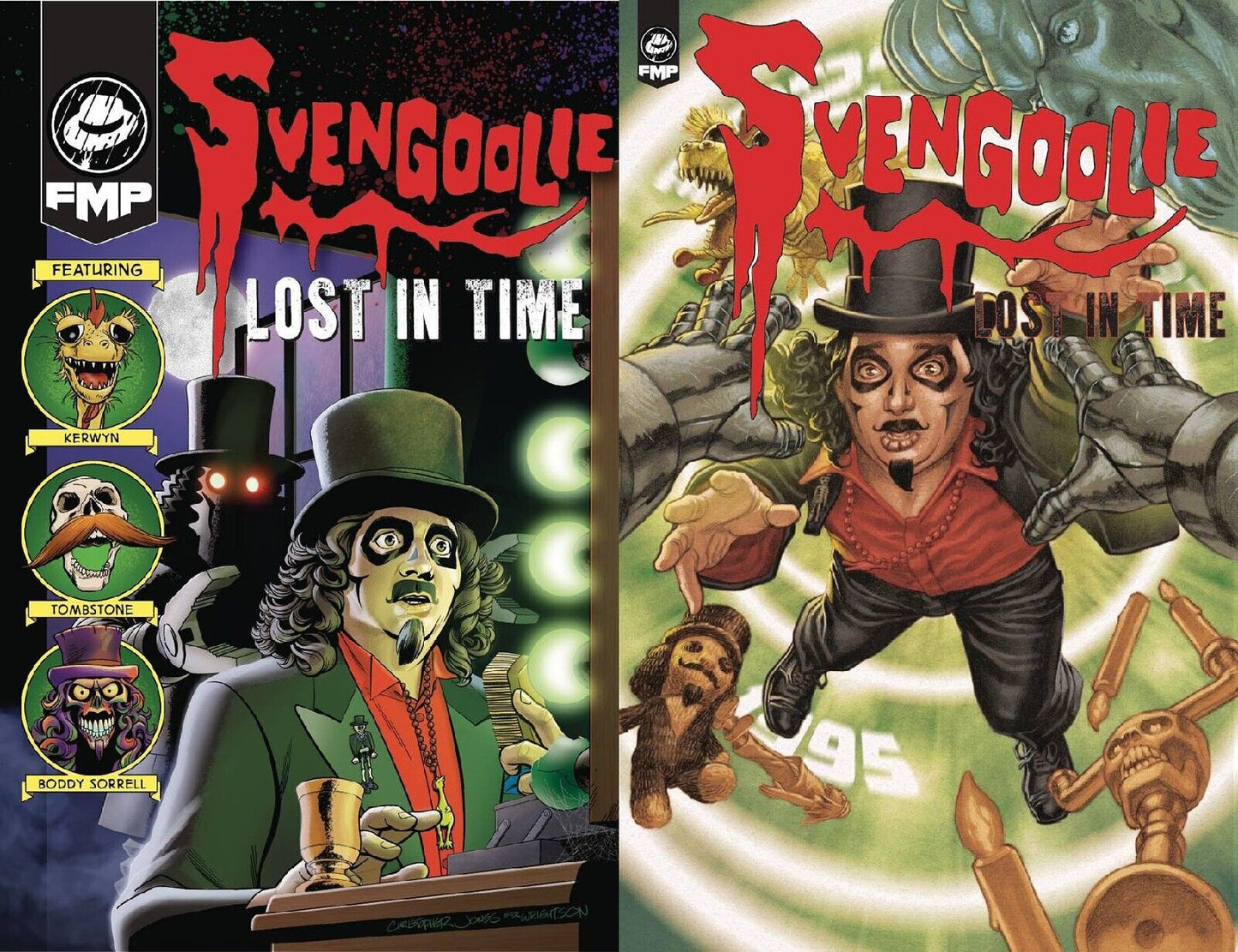 SVENGOOLIE LOST IN TIME 1 COVER A & B SET NM | FRANK MILLER COMICS | METV 2023